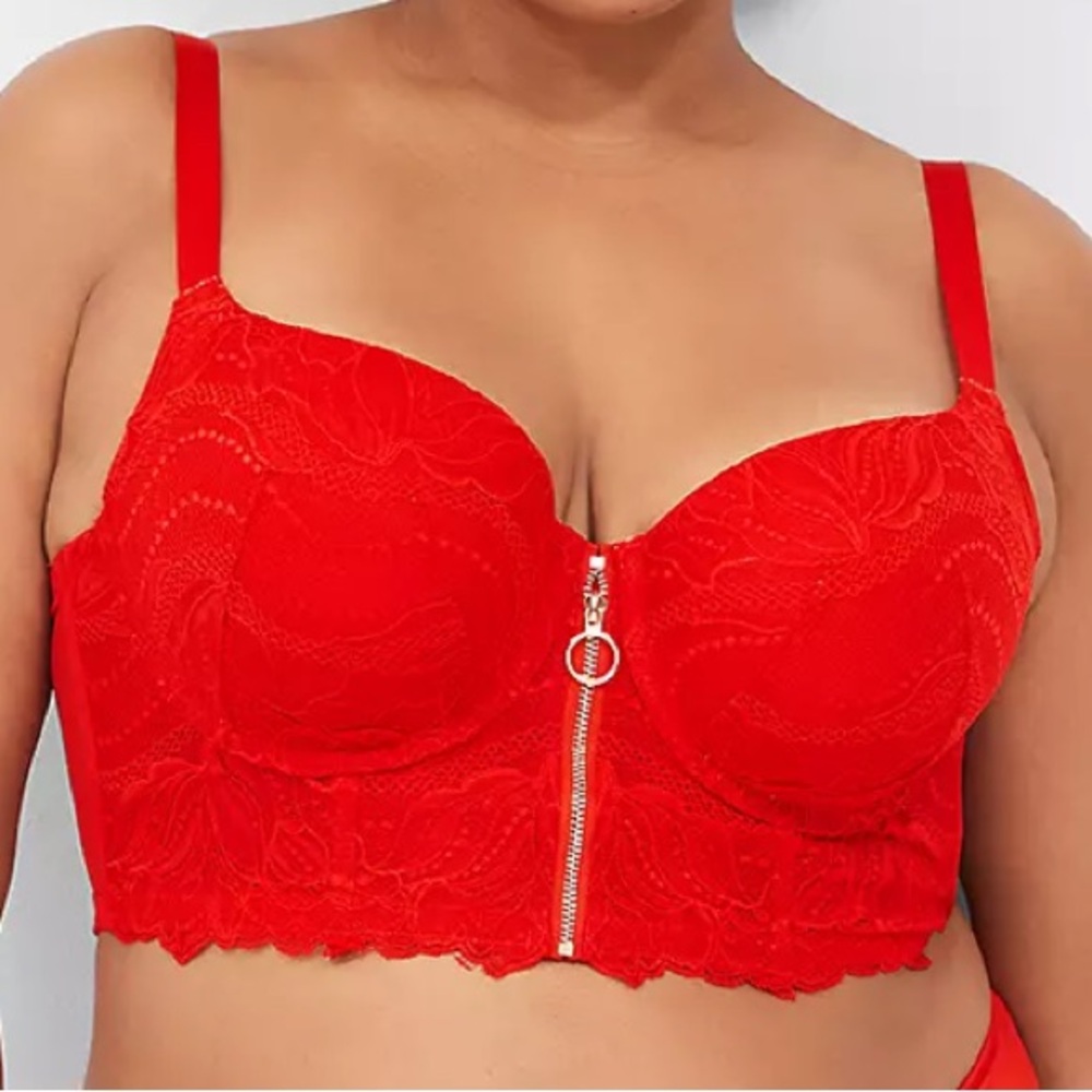 NWT Cacique Boost Balconette Longline Bra 42DDD